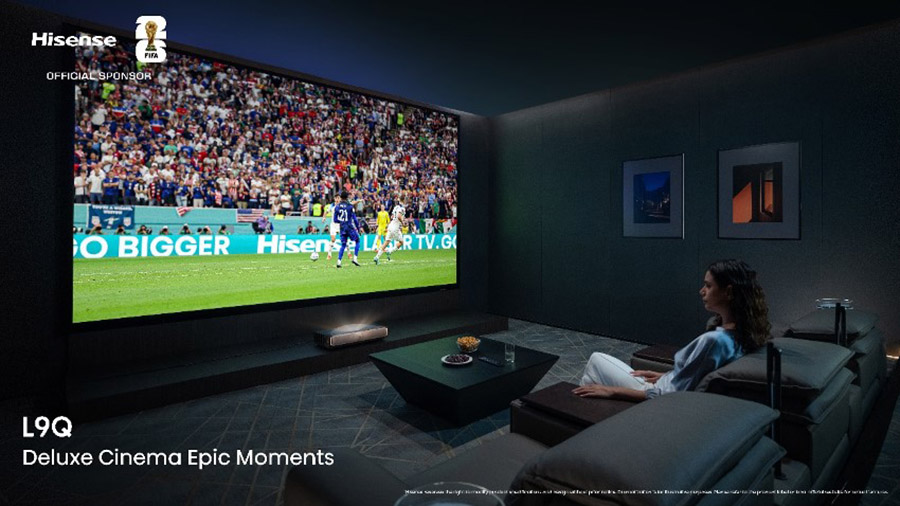 Hisense lleva la experiencia del Mundial 2026 a casa con televisores y proyectores láser
