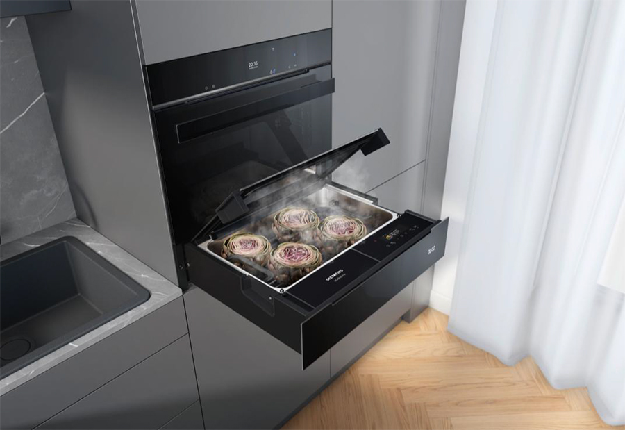 Siemens revoluciona la cocina con el primer cajón de vapor del mundo