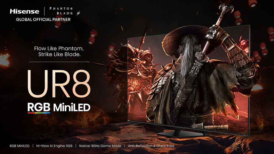 Hisense celebra el Día Internacional del Gaming con sus nuevos televisores RGB MiniLED