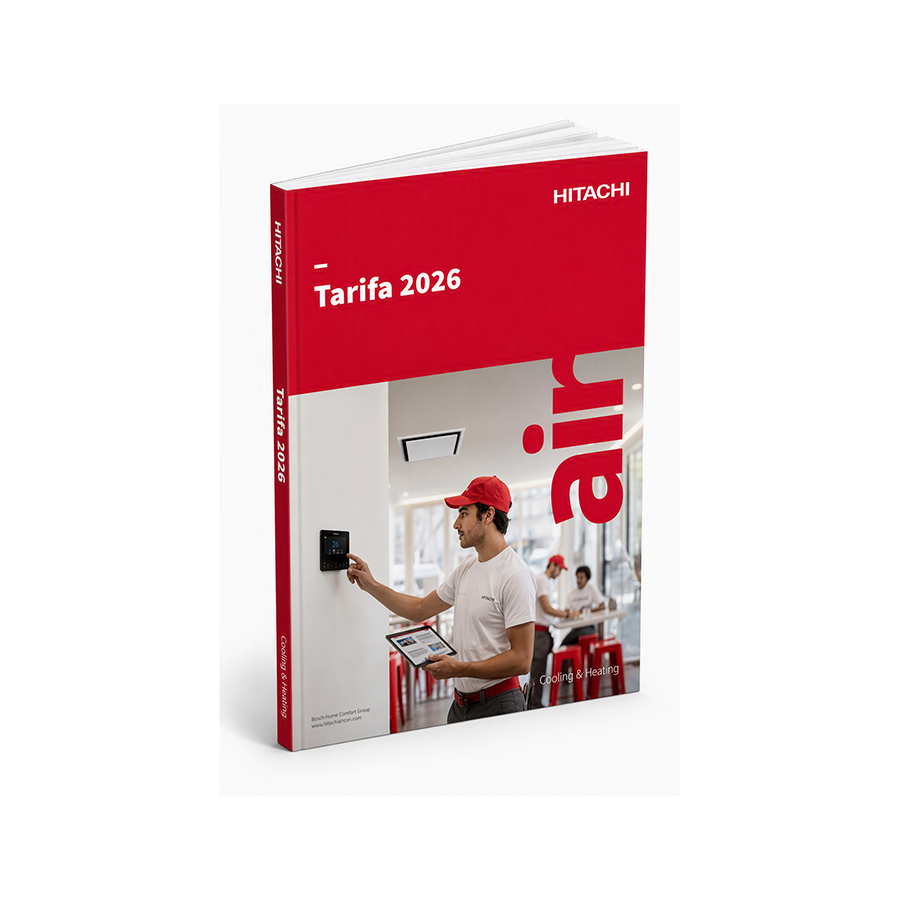 Hitachi Cooling & Heating presenta sus tarifas 2026