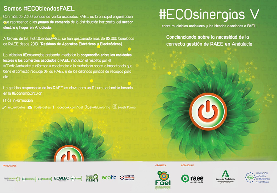 La V edición de Eco-sinergias llegará a 500 comercios de Andalucía
