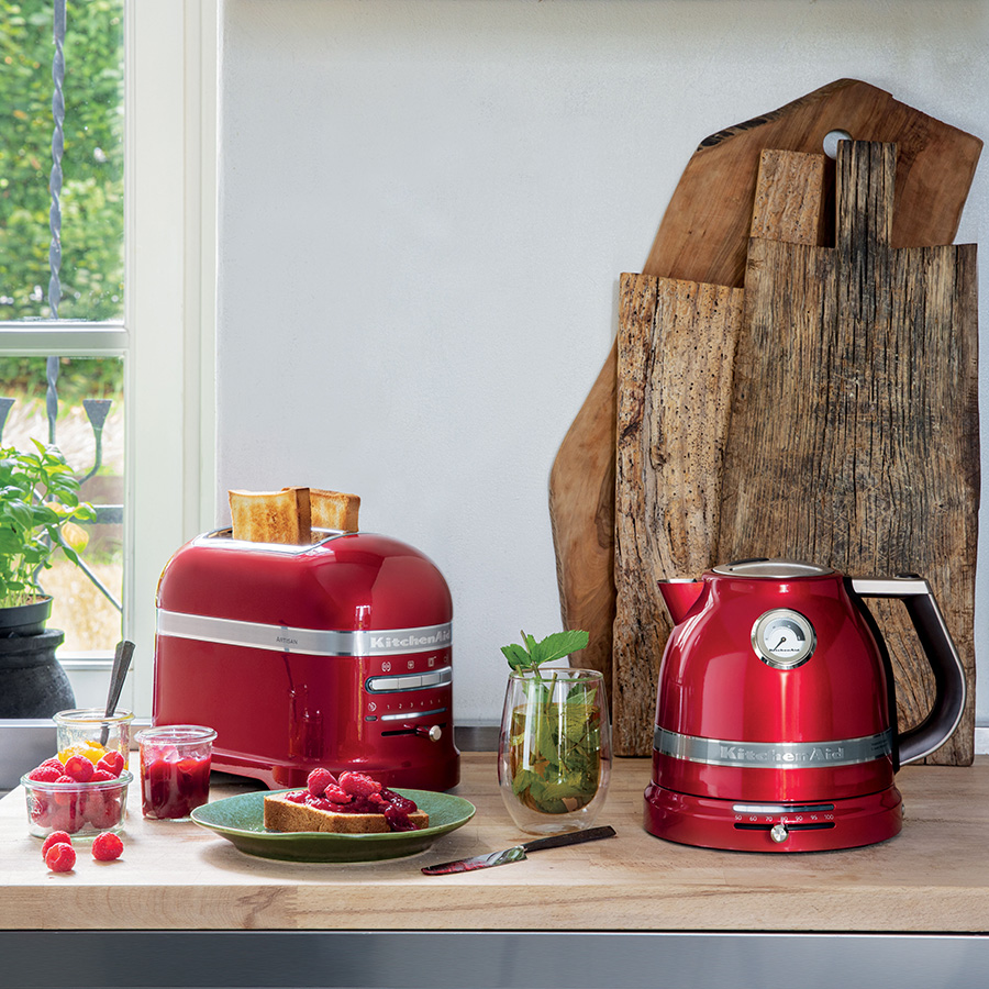 Pequeños electrodomésticos KitchenAid Artisan para preparar el desayuno