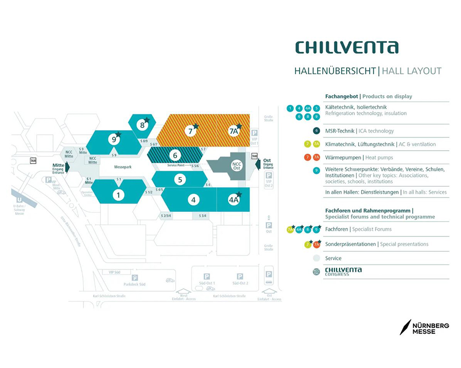 Chillventa 2026 amplía su espacio expositivo y reorganiza sus pabellones