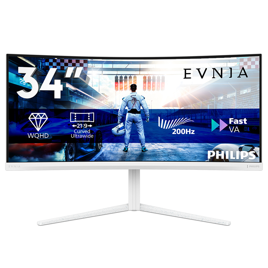 El nuevo Philips Evnia 34M2C5601QA apuesta por una experiencia gaming más inmersiva