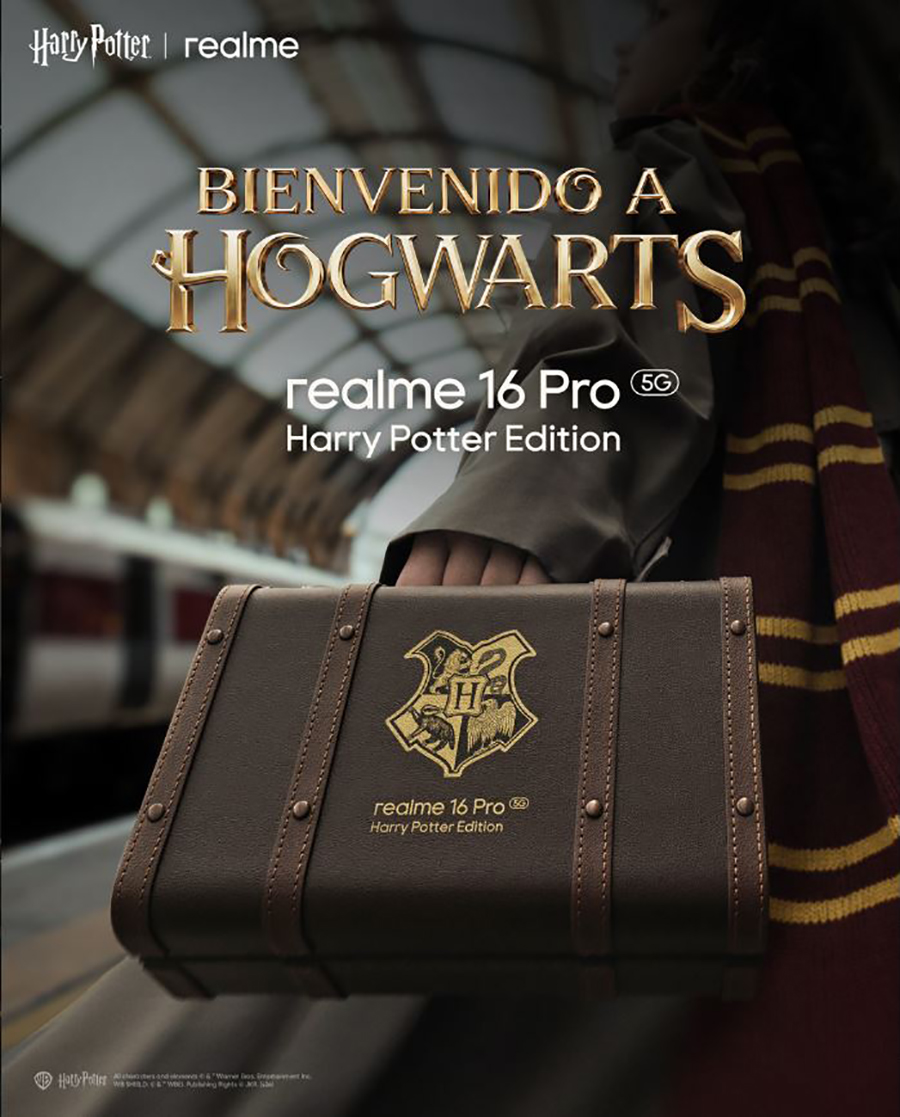 Realme anuncia una edición especial de Harry Potter para el 16 Pro