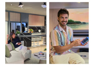 Isabel Jiménez y Maxi Iglesias, embajadores de la iniciativa AI Living Club de Samsung.