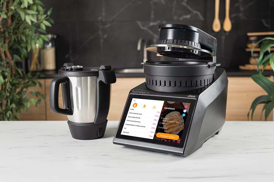 El nuevo TotalChef RK de Ufesa une robot de cocina y airfryer