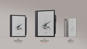 Note Air6 C, Note Mini C y Palma 3, los nuevos dispositivos eInk de Boox.