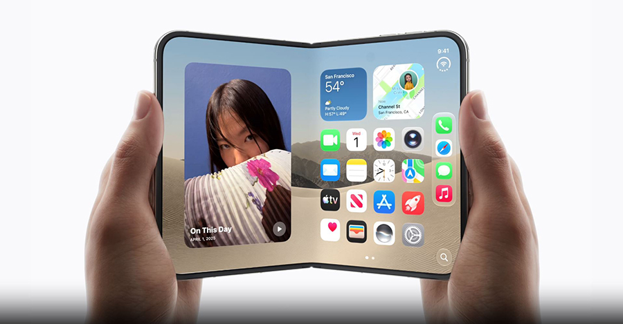 iPhone Duo: así es el primer smartphone plegable de Apple