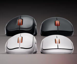 Los ratones gaming Rival Pro (izquierda) y Sensei Pro (derecha), de SteelSeries.
