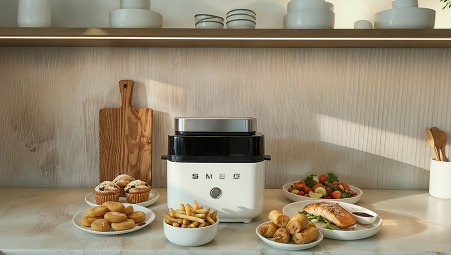 La nueva freidora de aire Smeg AFC01.