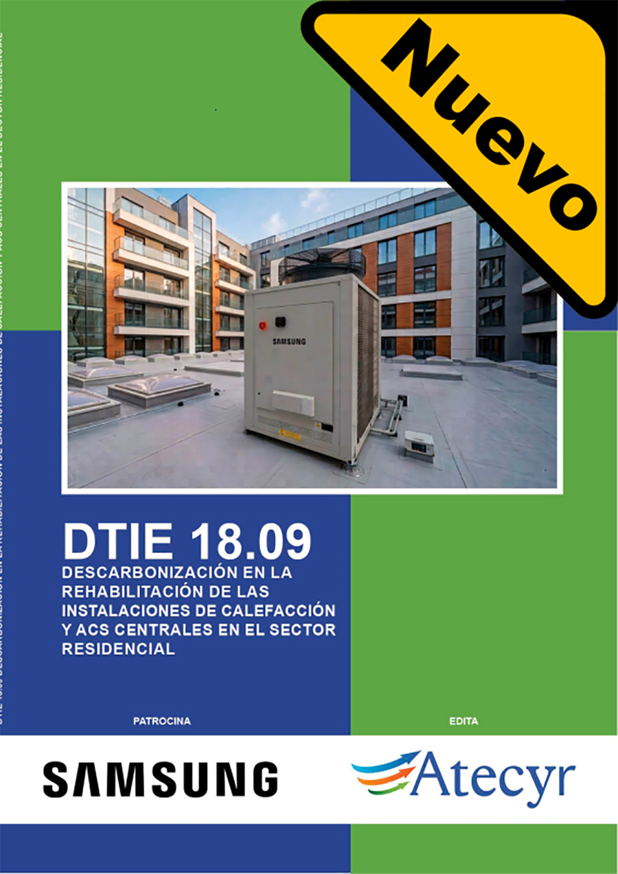 Atecyr publica el DTIE 18.09 sobre descarbonización térmica