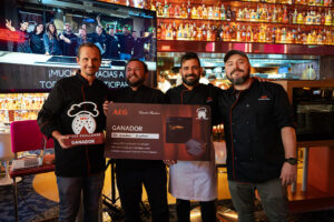 Participantes del concurso de pizza de AEG.