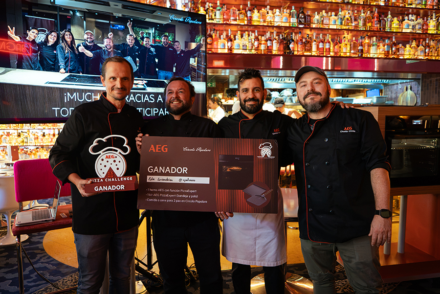 AEG pone a prueba su horno PizzaExpert en un concurso de pizza