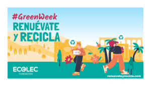 Cartel de la #GreenWeek26 de la Fundación Ecolec.