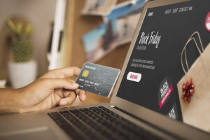Compras online por el Black Friday.