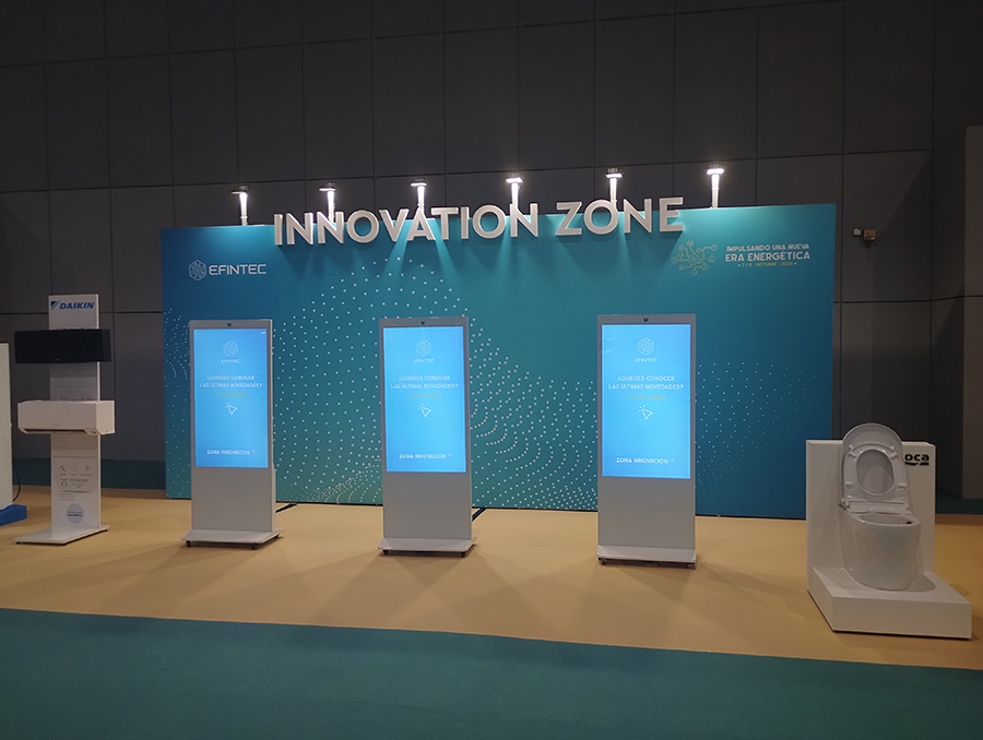 La Innovation Zone de Efintec 2026.