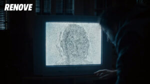 Televisor con la imagen distorsionada por la campaña Renove de MediaMarkt.