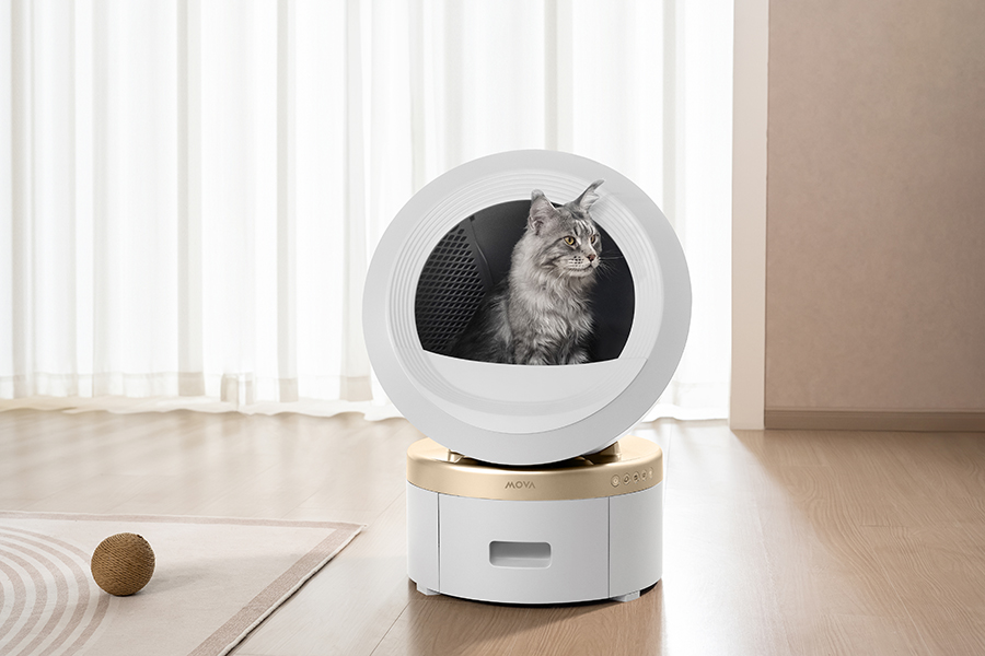 MeowgicPod LR10 Prime, el nuevo arenero inteligente de Mova