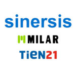 Logos de Sinersis, Milar y Tien21.