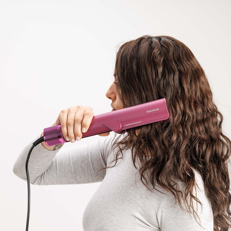 El moldeador de pelo 2 en 1 Taurus Slimlook Duo.