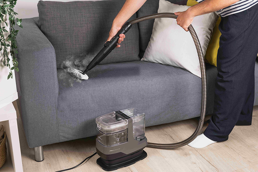 El aspirador de tapicerías Ufesa Nalen Steam Pro 1800.